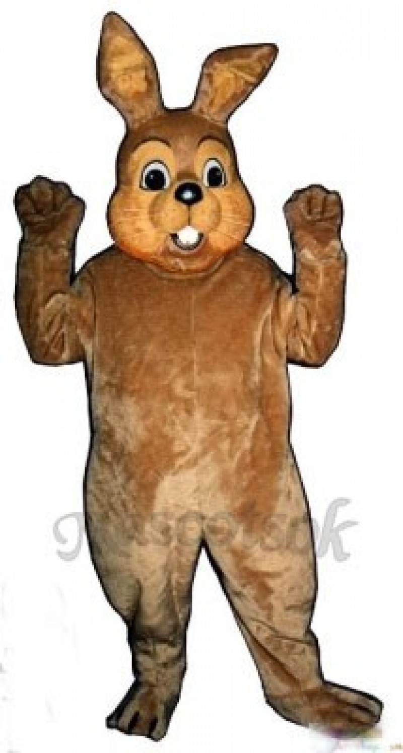 Cute Easter Bramble Bunny Rabbit Mascot Costume