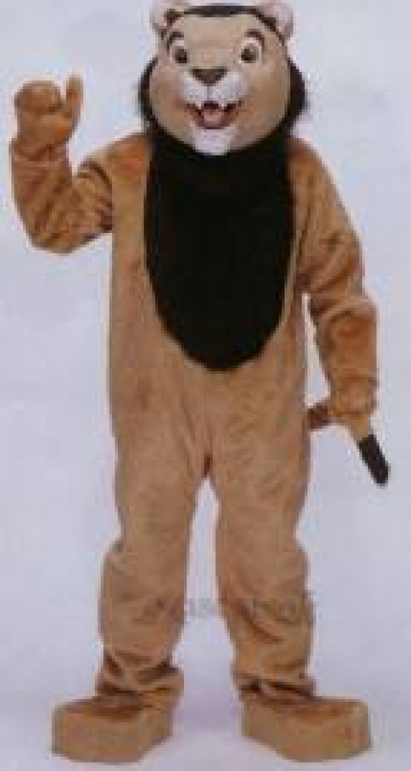Deluxe Lion Mascot Costume