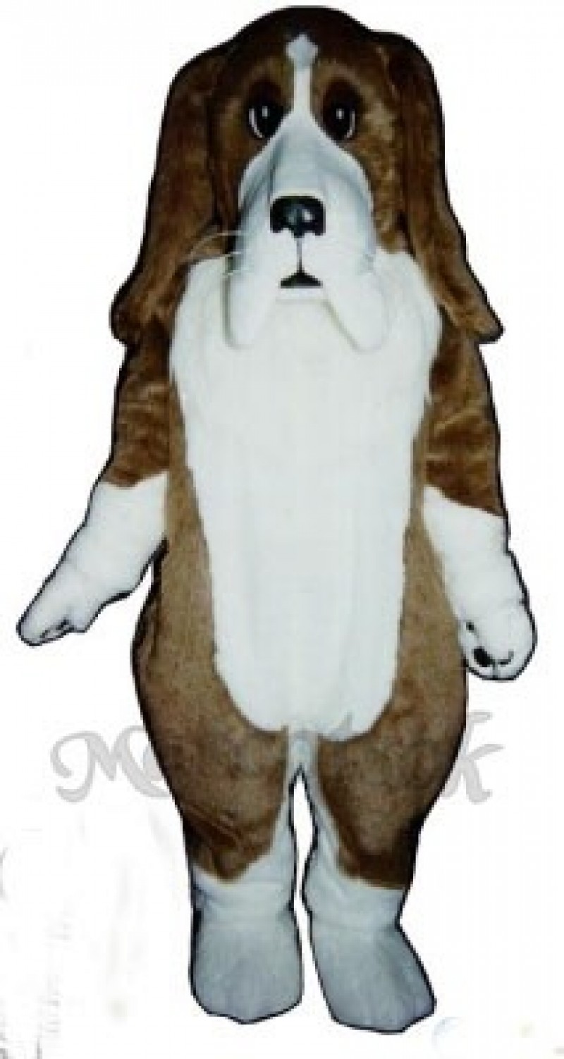 Cute Basset Hound Dog Mascot Costume