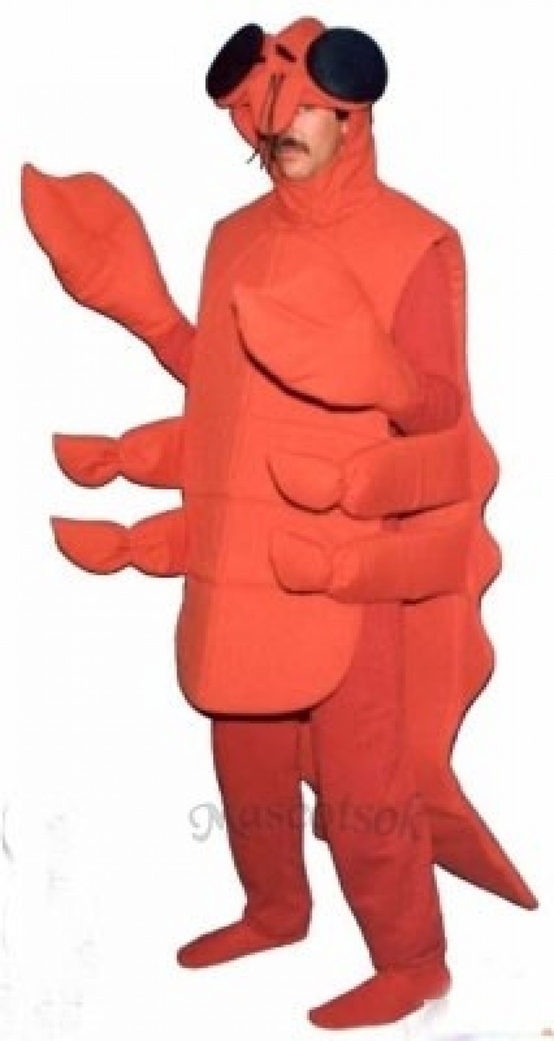 Cute Lobster Mascot Costume