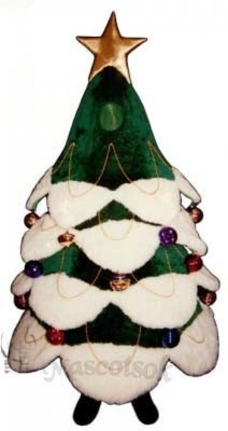 Christmas Tree Mascot Costume