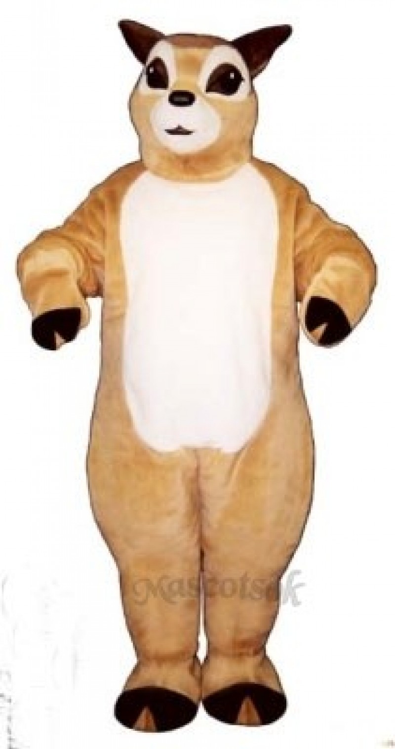 Cute Fawn Deer Mascot Costume