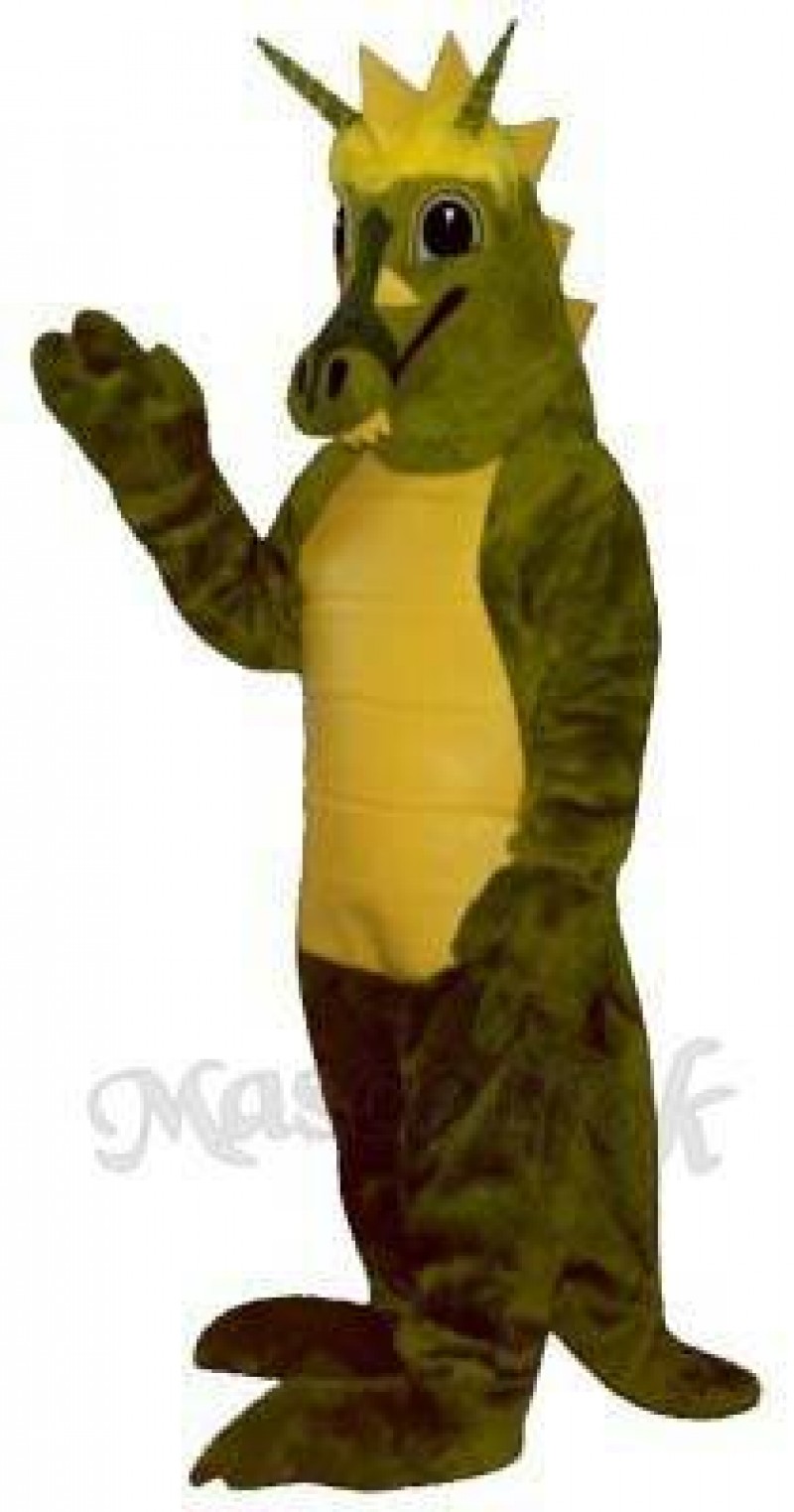 Friendly Dragon Mascot Costume