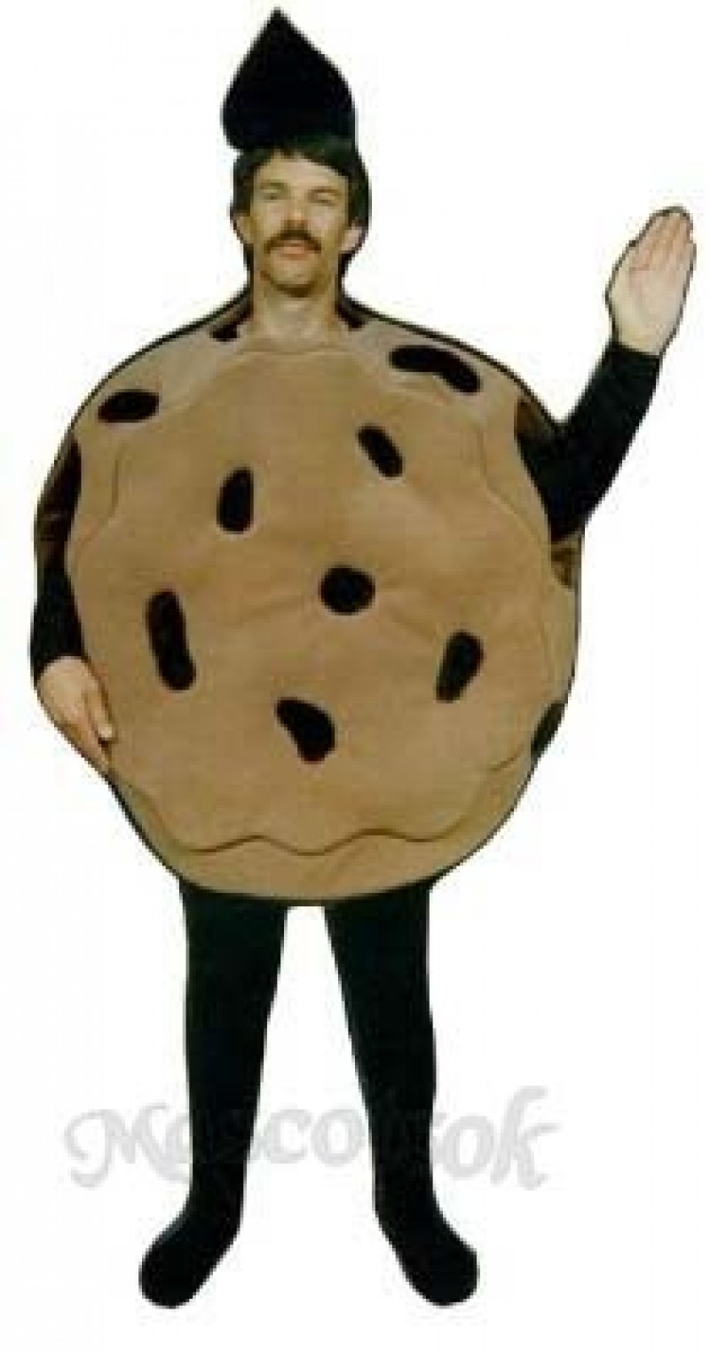 Chocolate Chip Cookie Mascot Costume