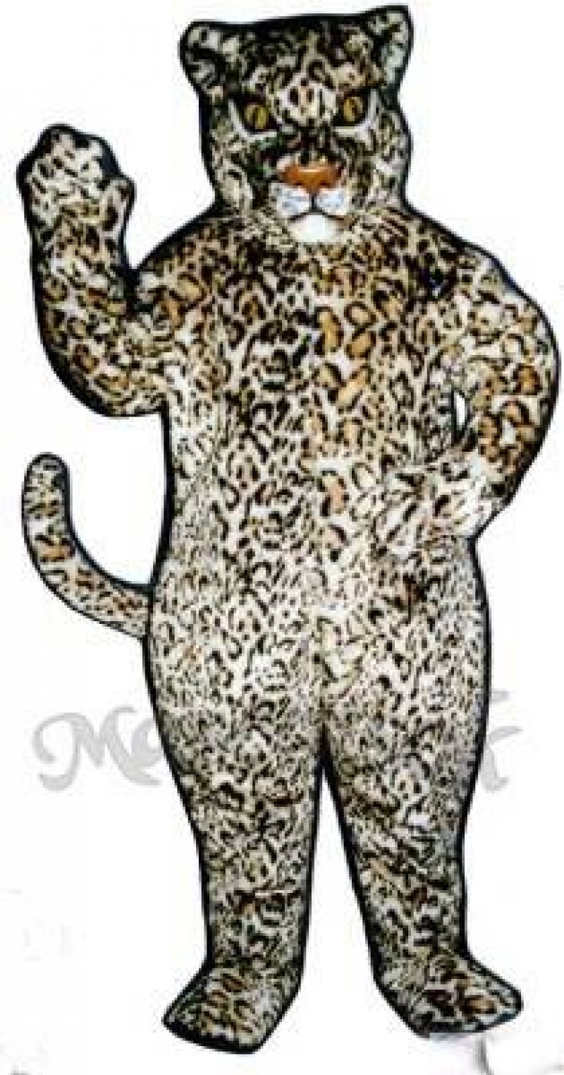 Cute Leopard Mascot Costume