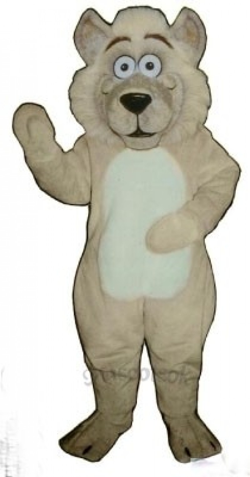 Cute Baby Wolf Mascot Costume