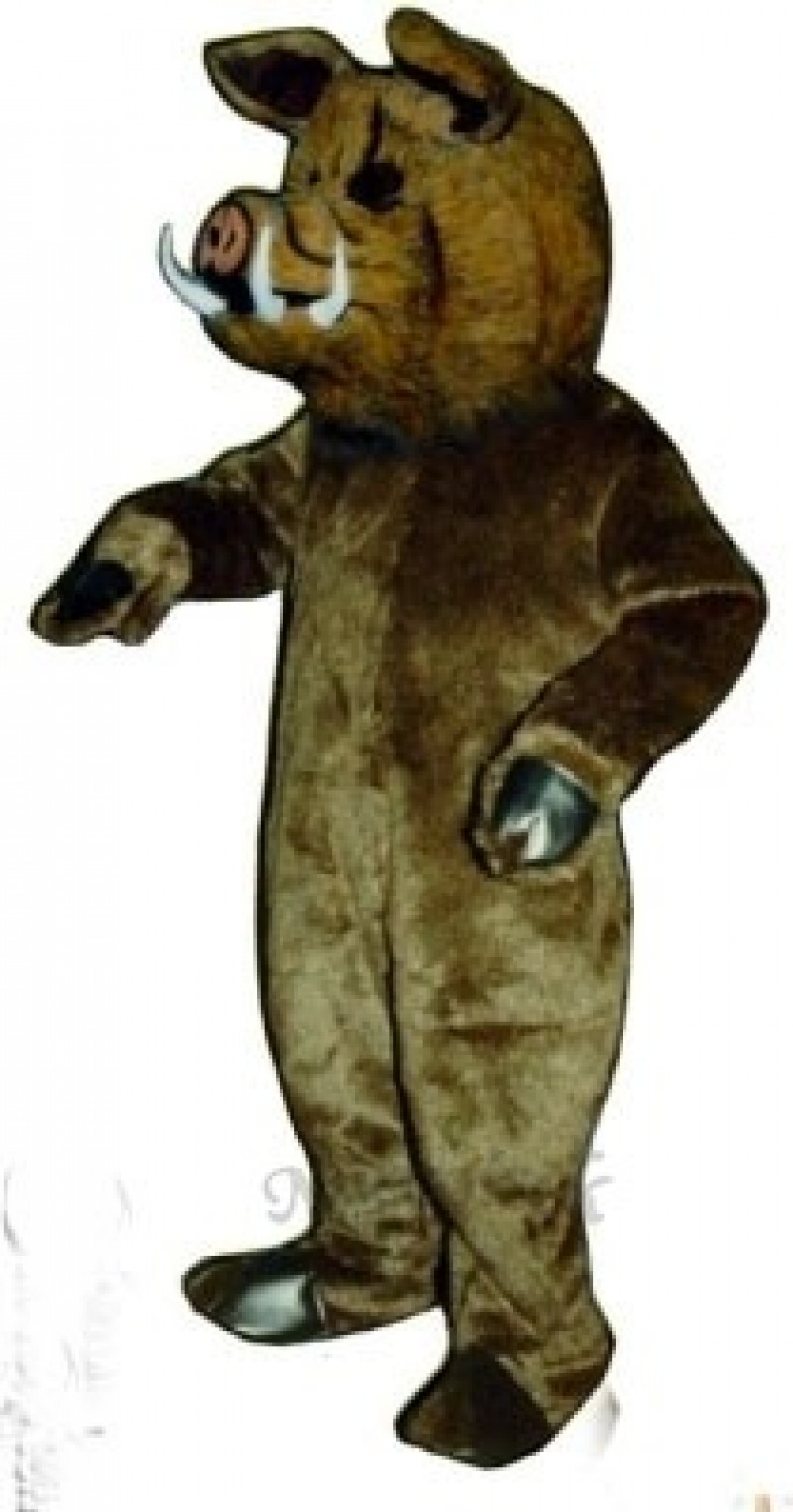 Wild Boar Pig Hog Mascot Costume