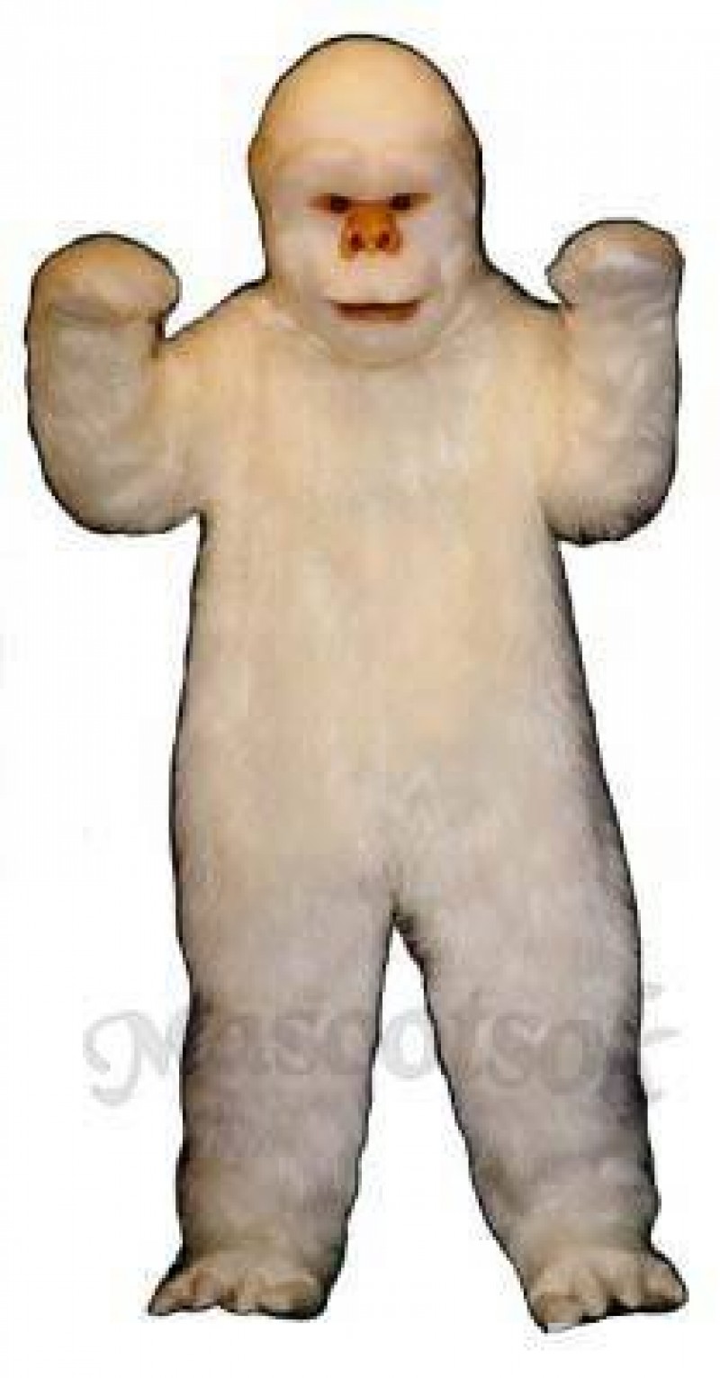 Abominable Snowman Mascot Costume
