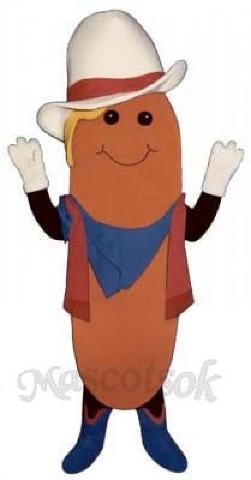 Western Corn Dog Mascot Costume