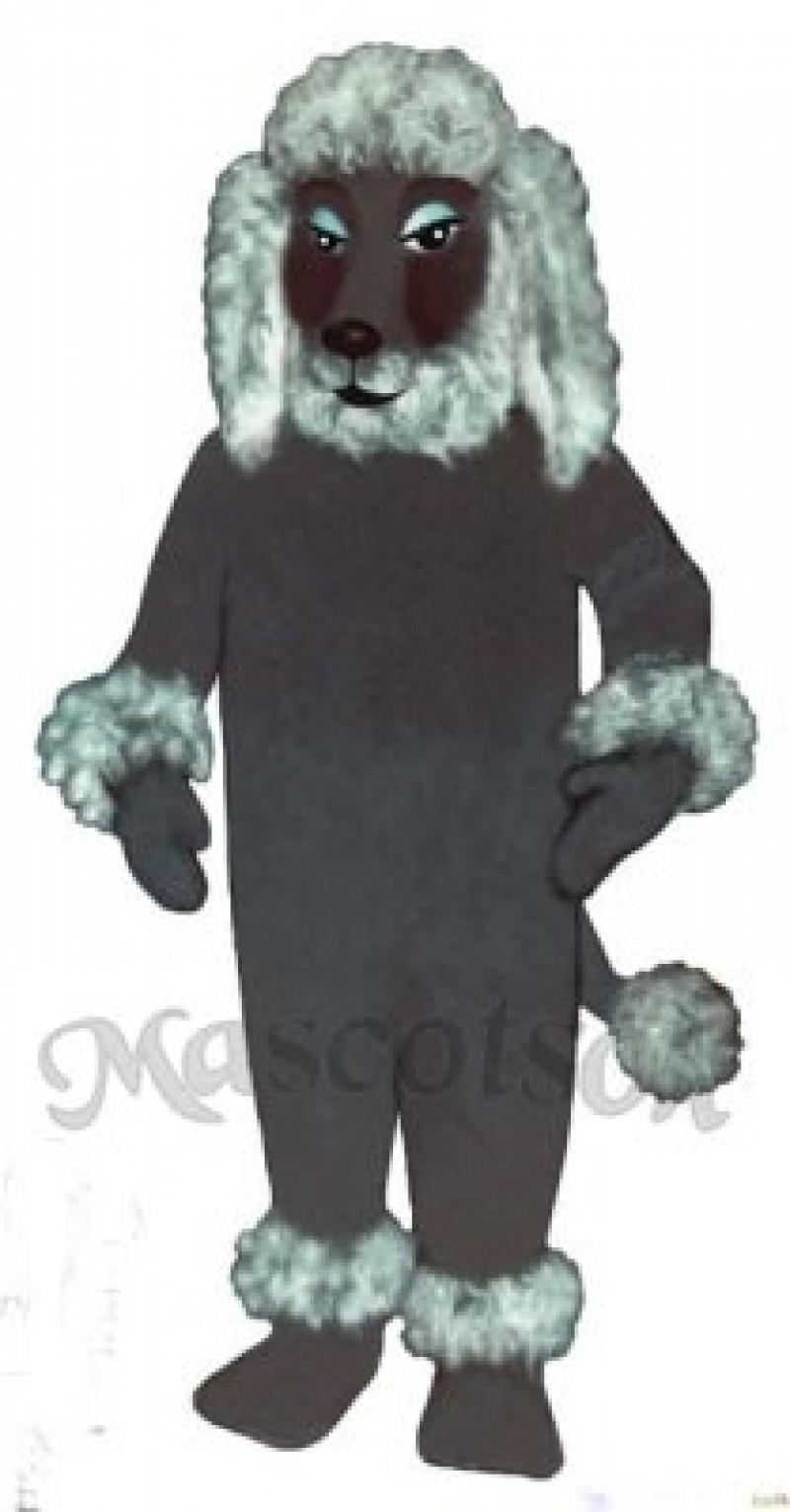 Cute Poodle Dog Mascot Costume