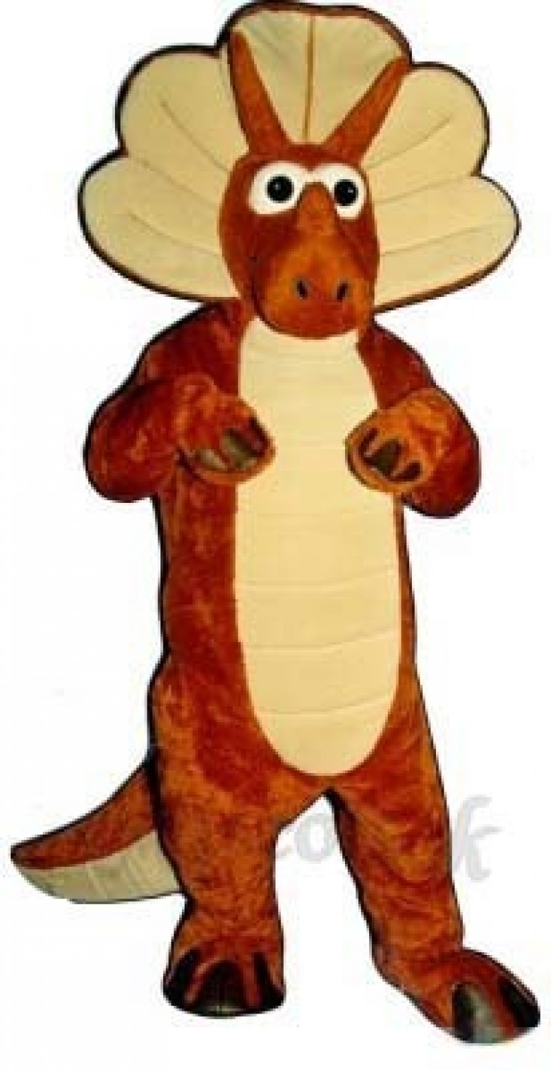 Triceratops Mascot Costume