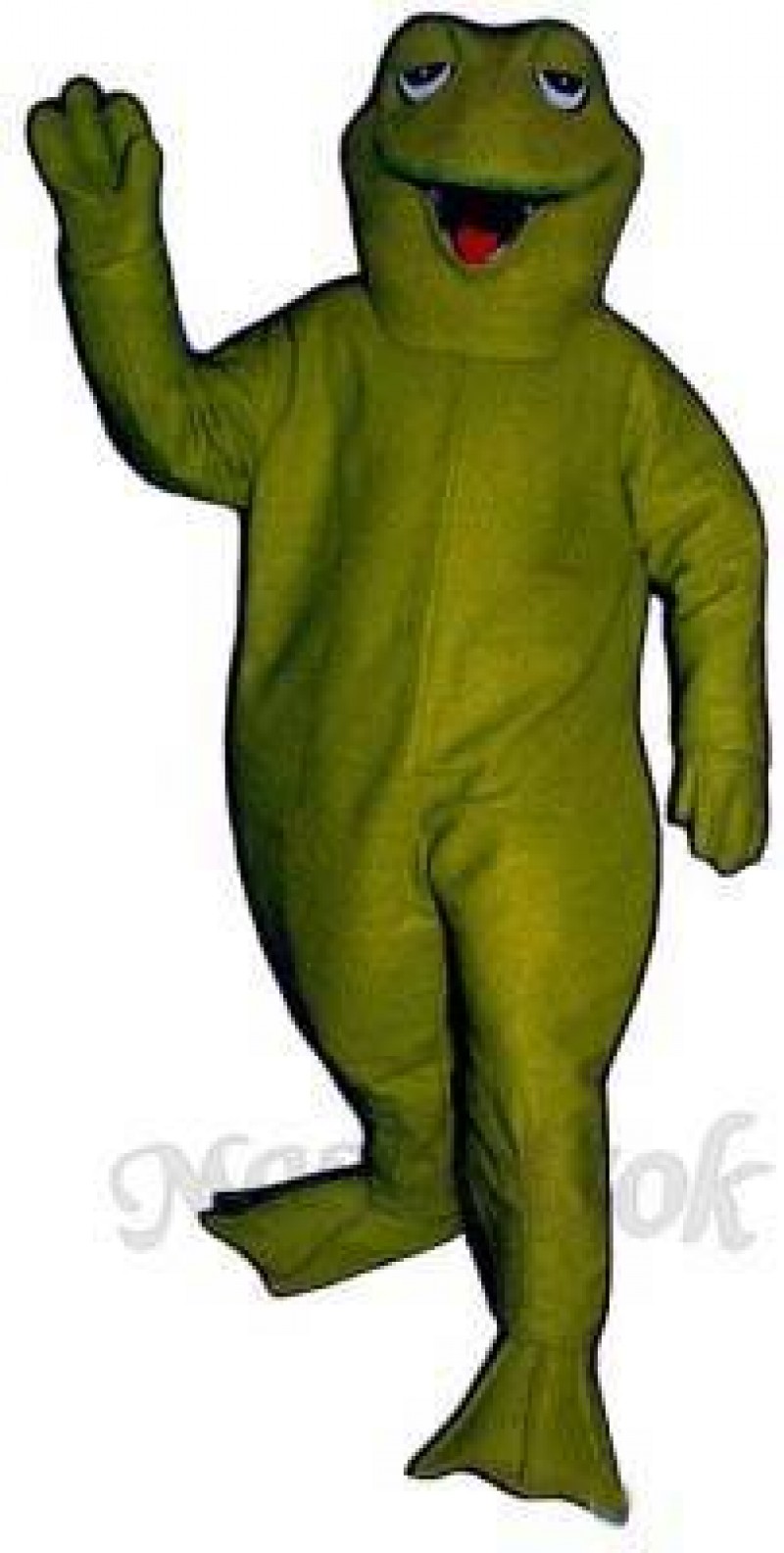 Sleepy Frog Mascot Costume