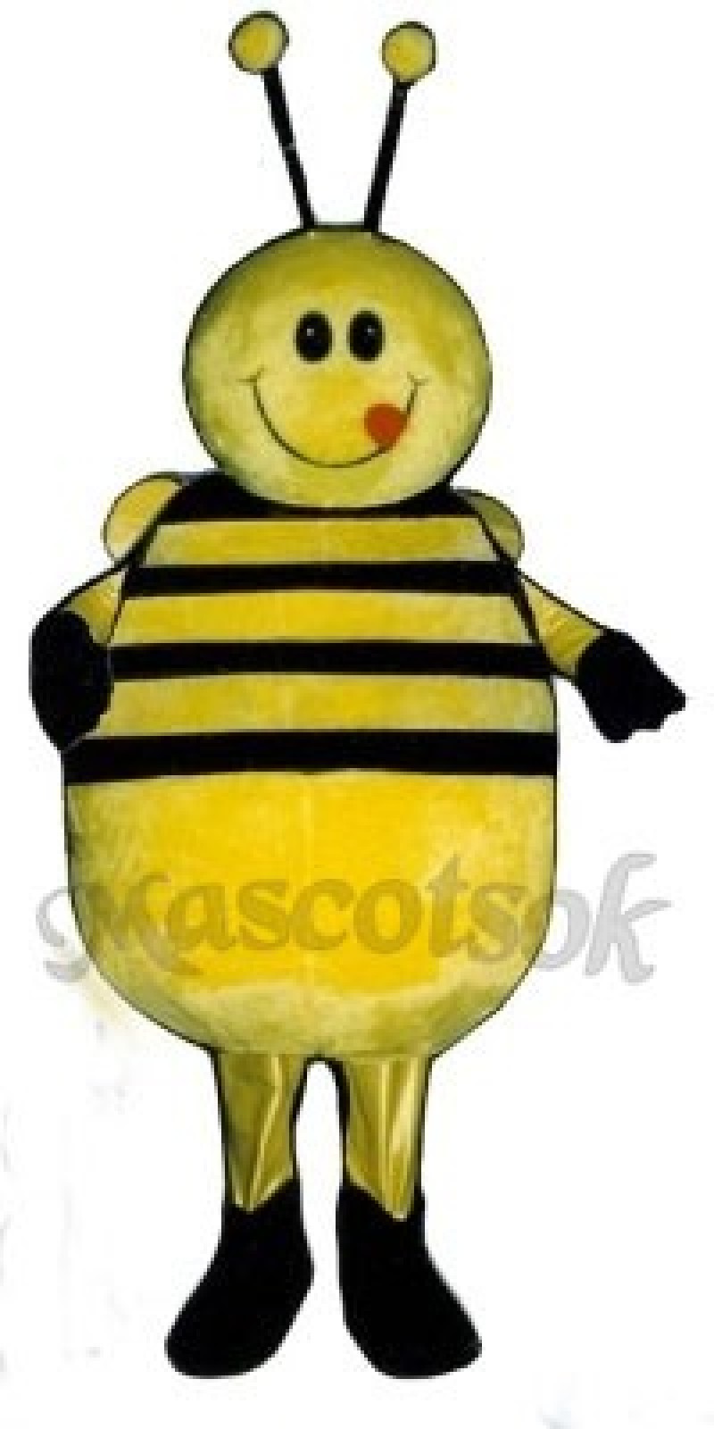 Fat Bee Mascot Costume