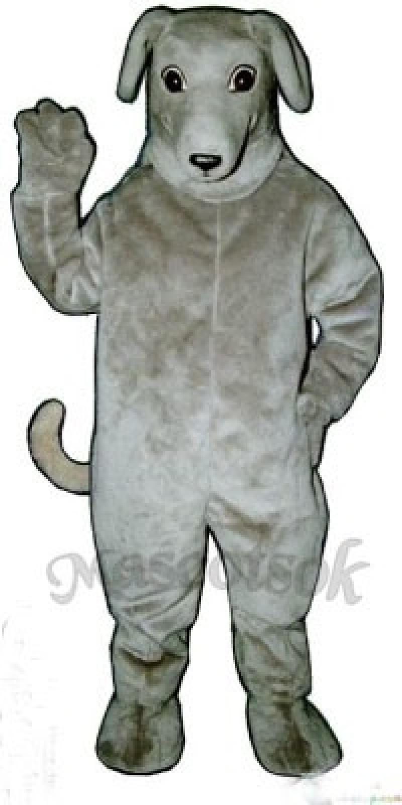 Cute Greyhound Dog Mascot Costume