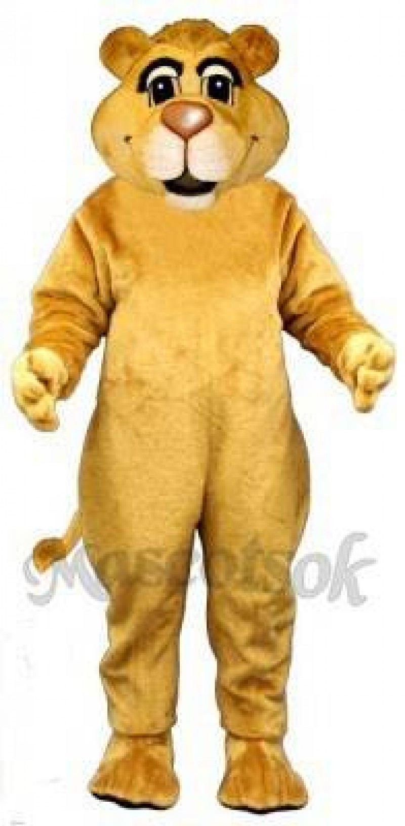 Cute Young Lion Mascot Costume