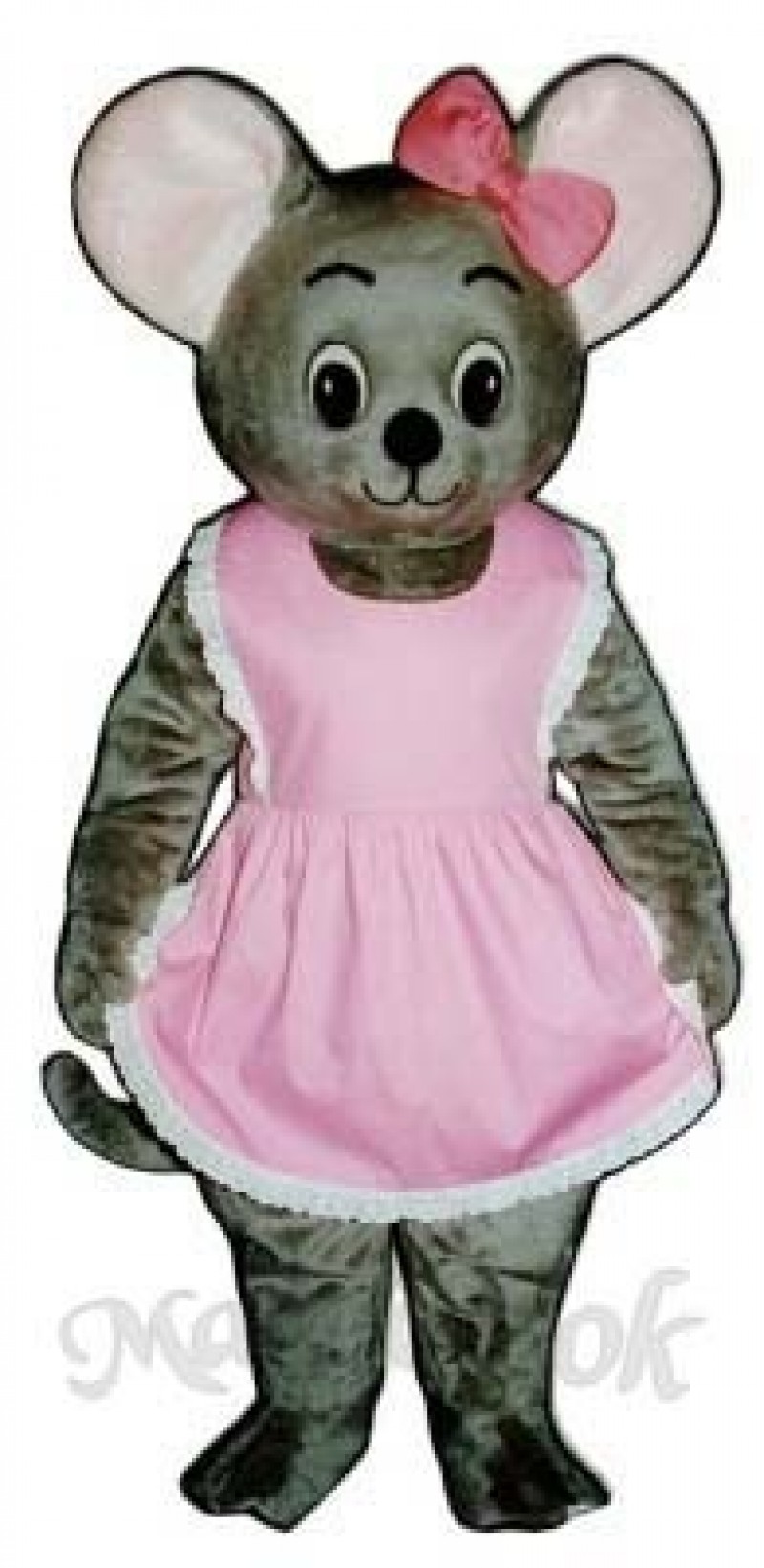 Mitzi Mouse with Apron & Bow Mascot Costume