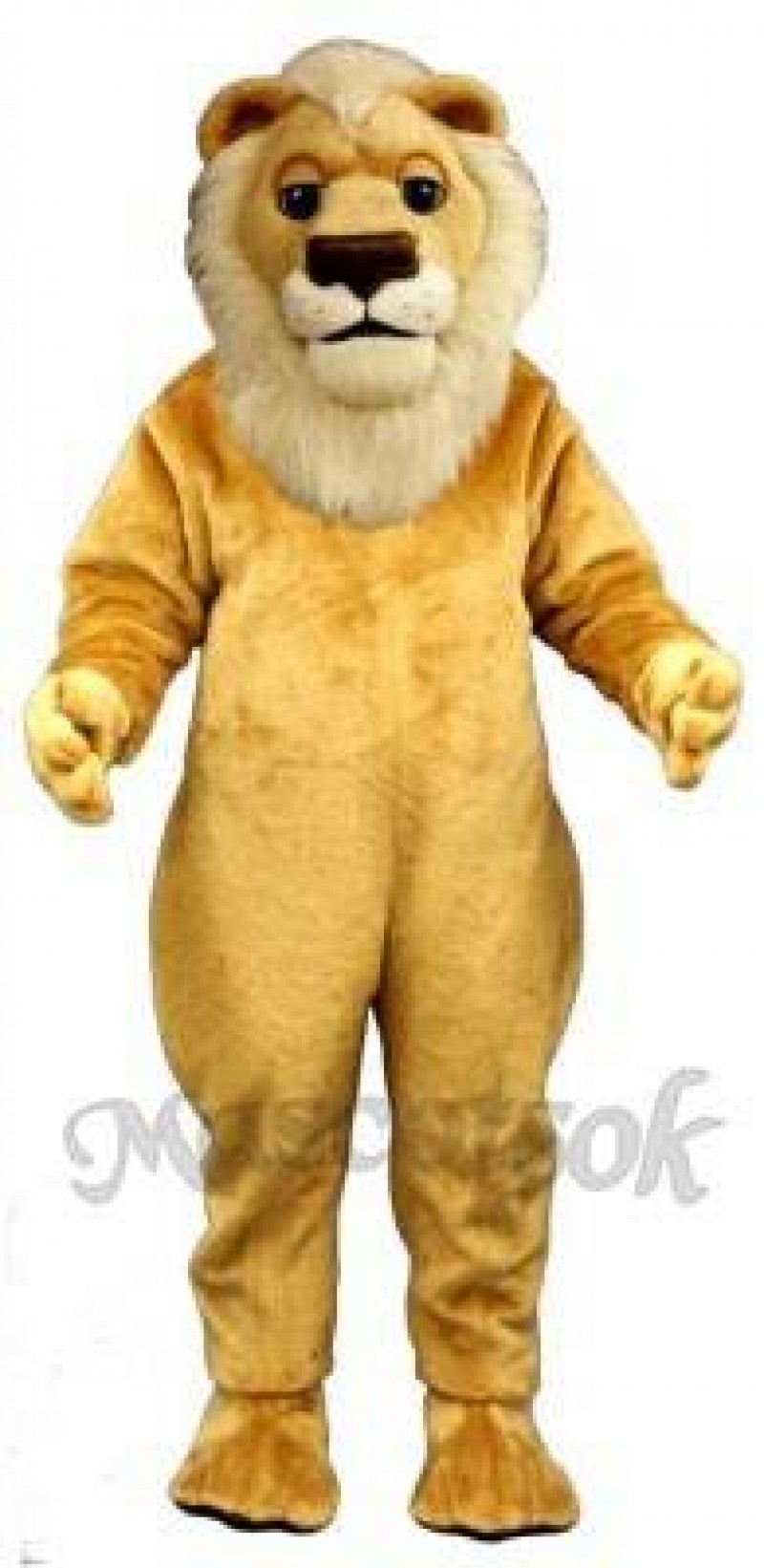 Cute Sleepy Lion Mascot Costume