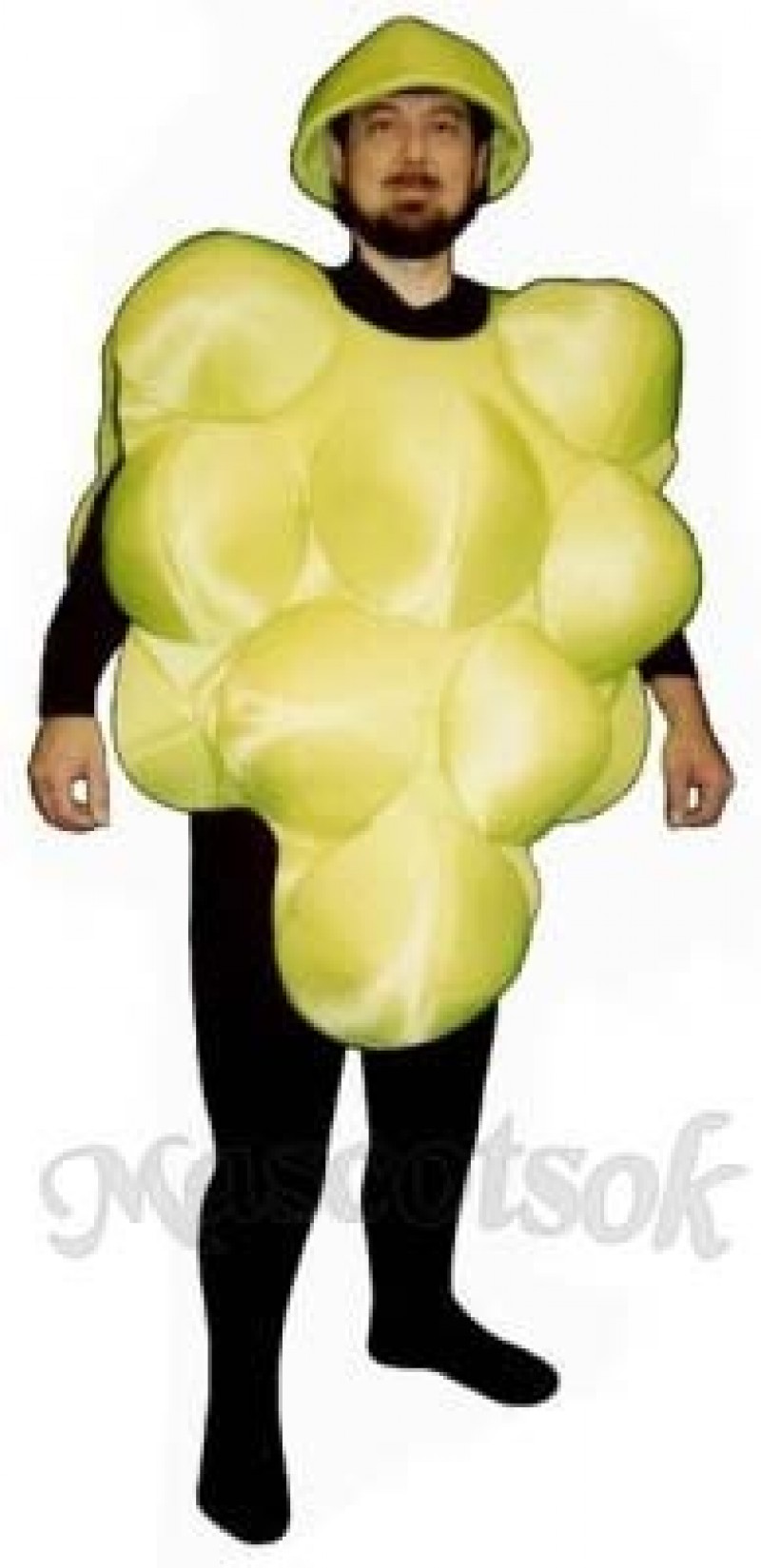 Green Grapes Mascot Costume