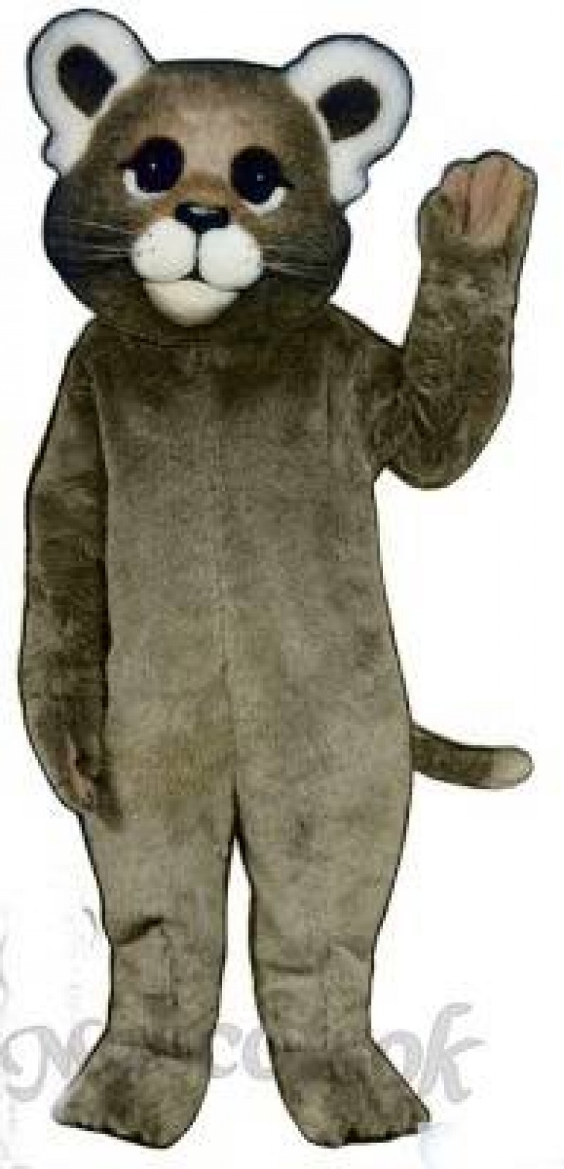 Cute Baby Cougar Mascot Costume