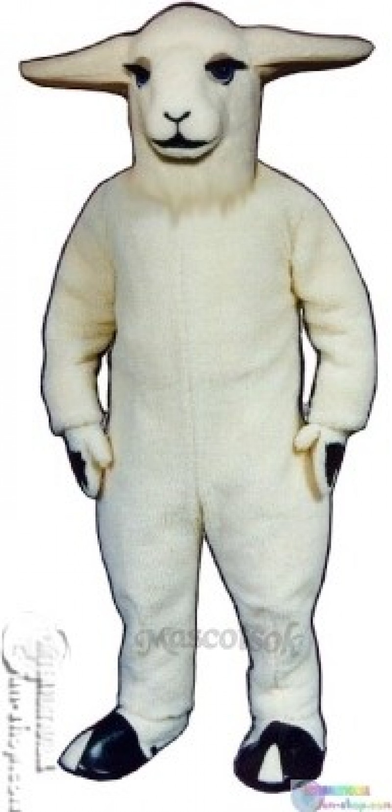 Girl Goat Mascot Costume