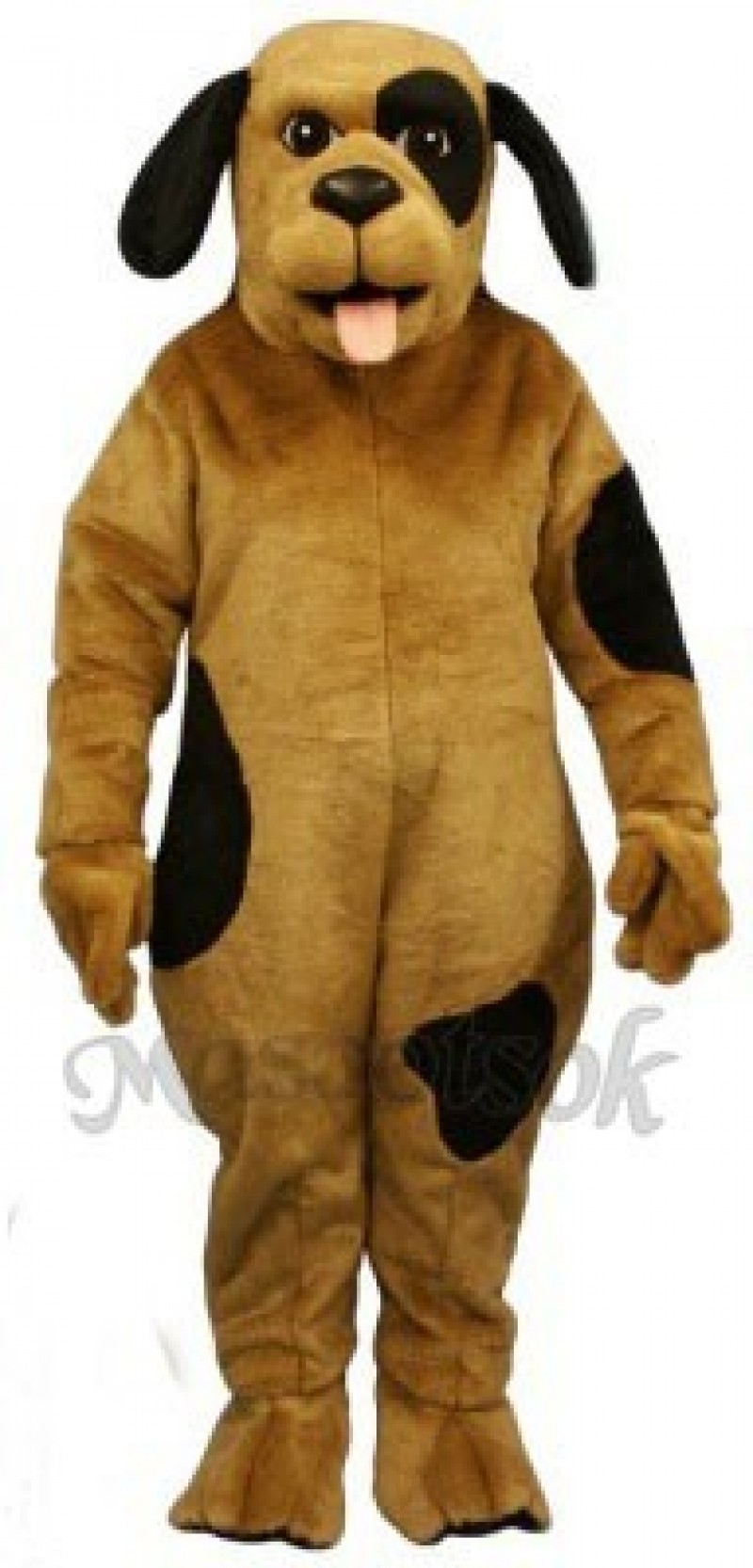 Cute Spotted Pooch Dog Mascot Costume