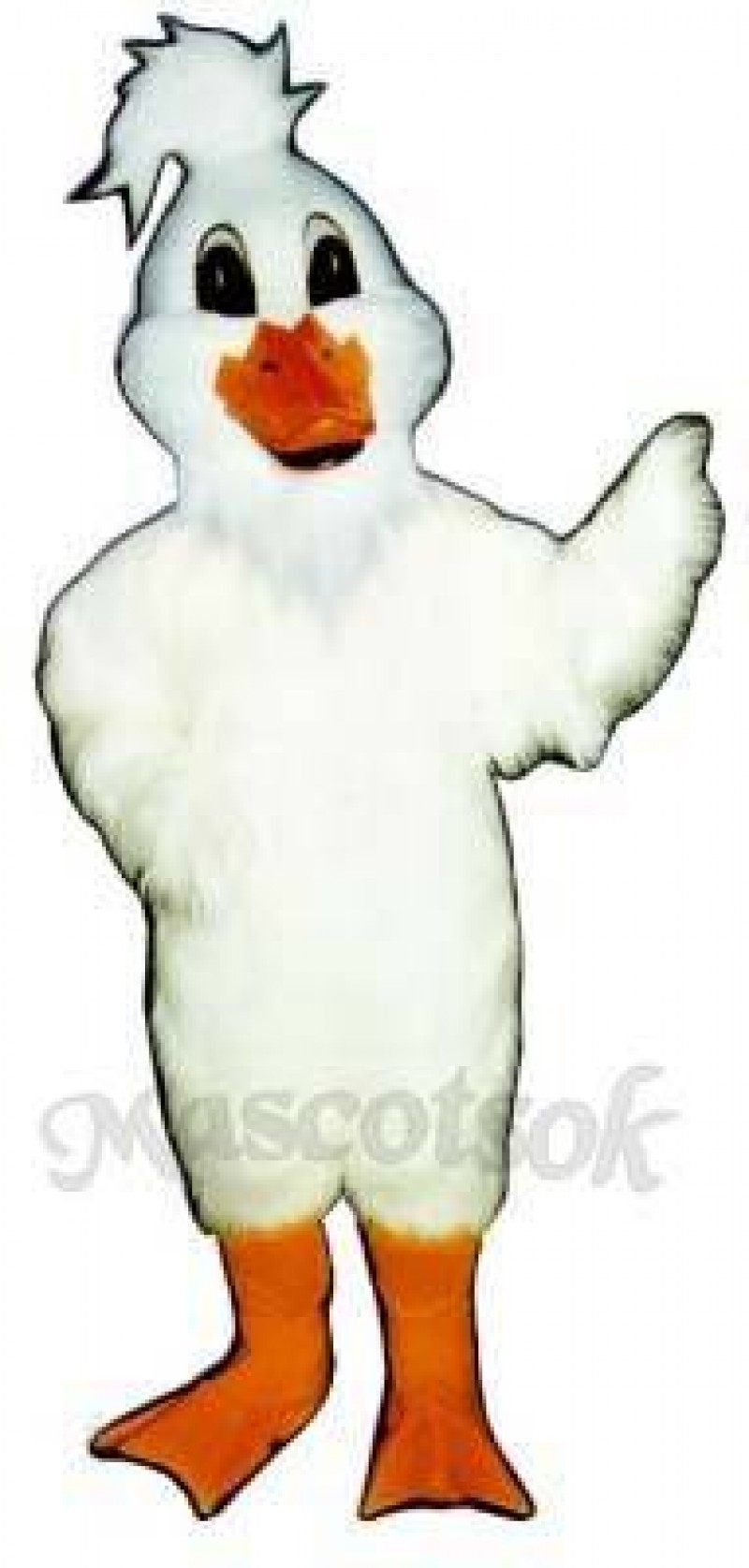Cute Christmas Goose Mascot Costume