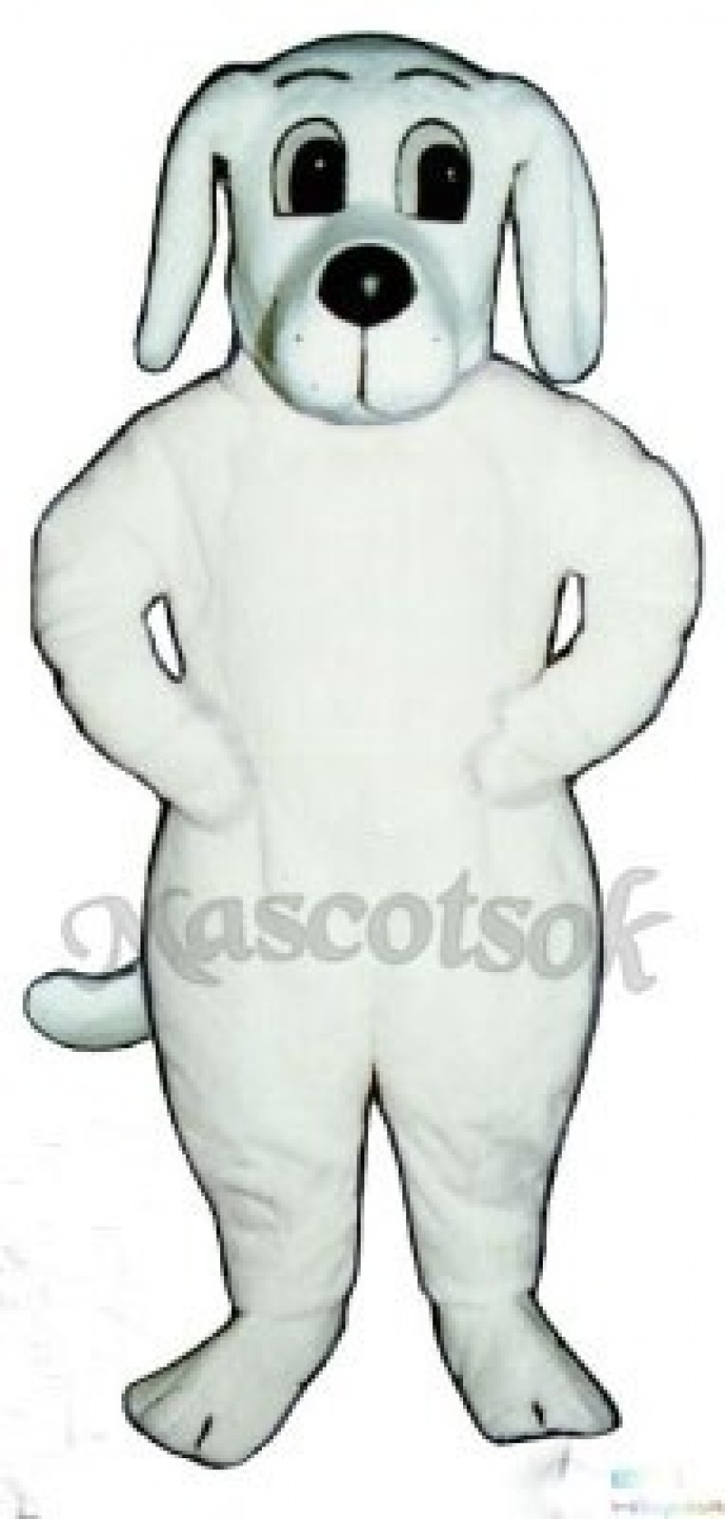 Cute Duddley Dog Mascot Costume