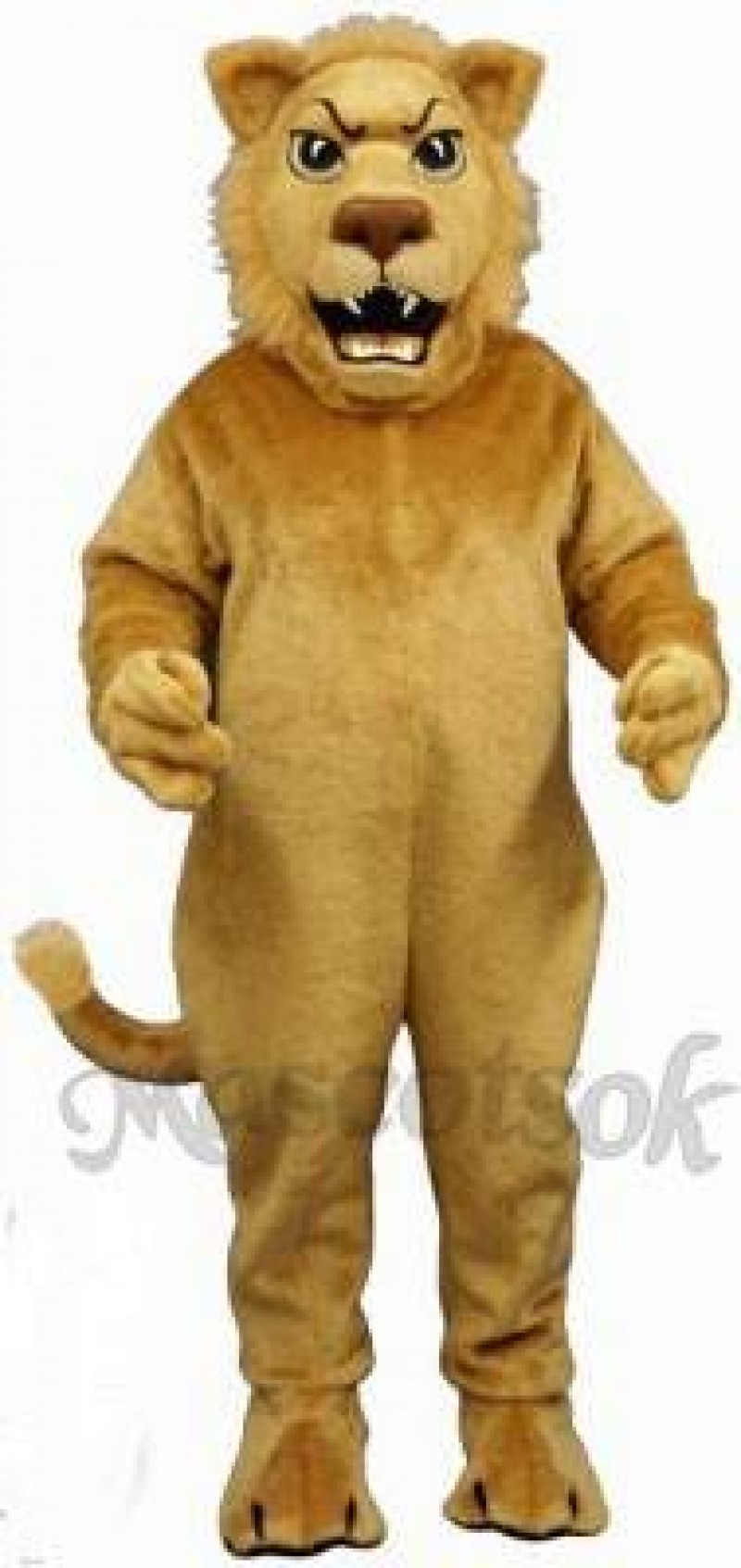 Cute Leslie Lion Mascot Costume