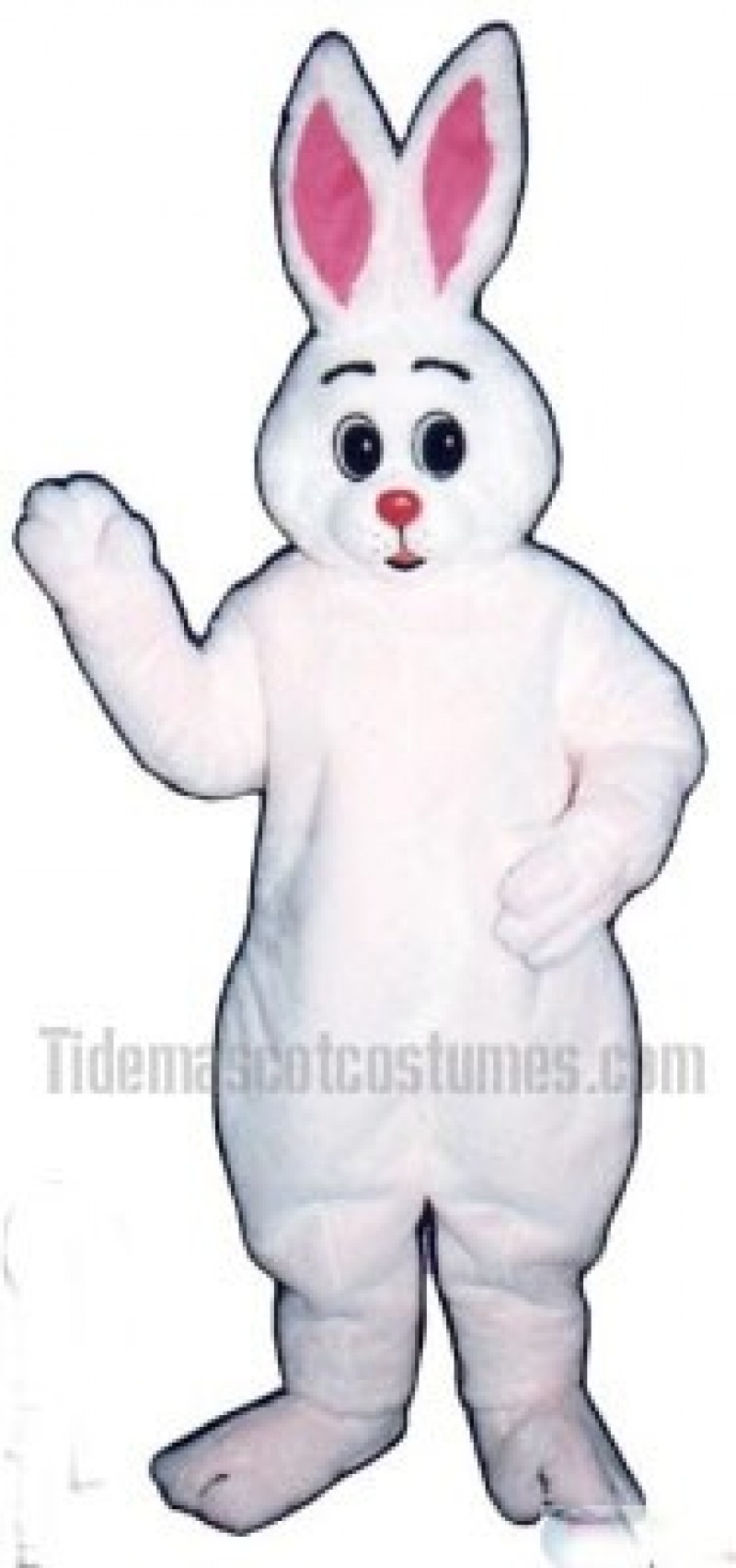 Cute Easter Bunny Rabbit Hugs Mascot Costume