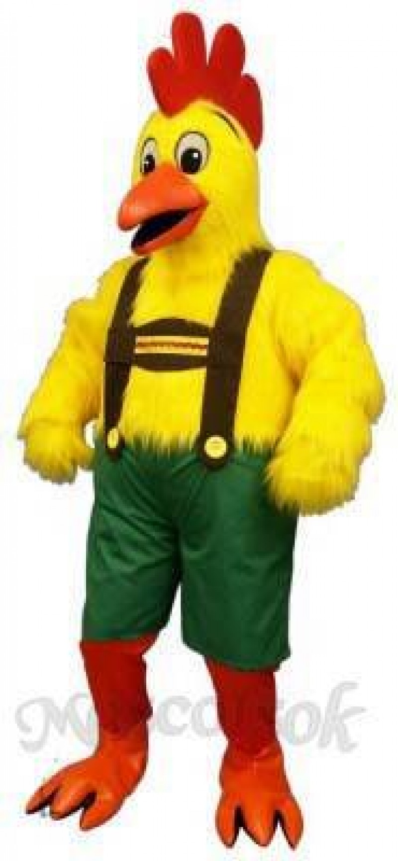 Cute Chicken Yodel Mascot Costume