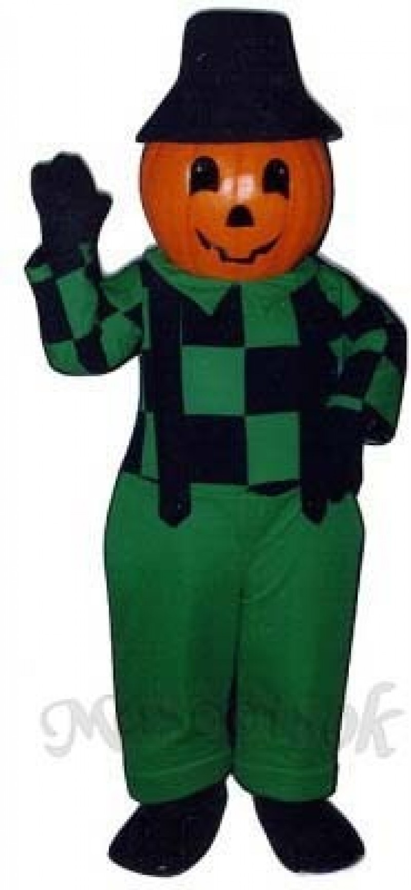 Blinkey Pumpkin Mascot Costume