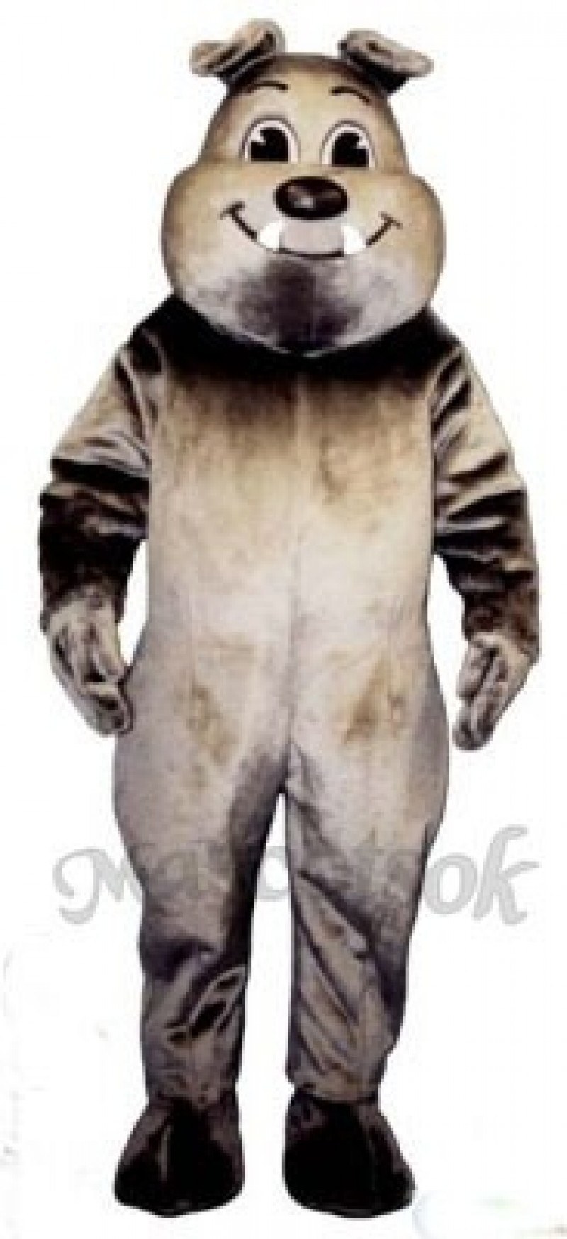 Cute Tuffy Bulldog Mascot Costume