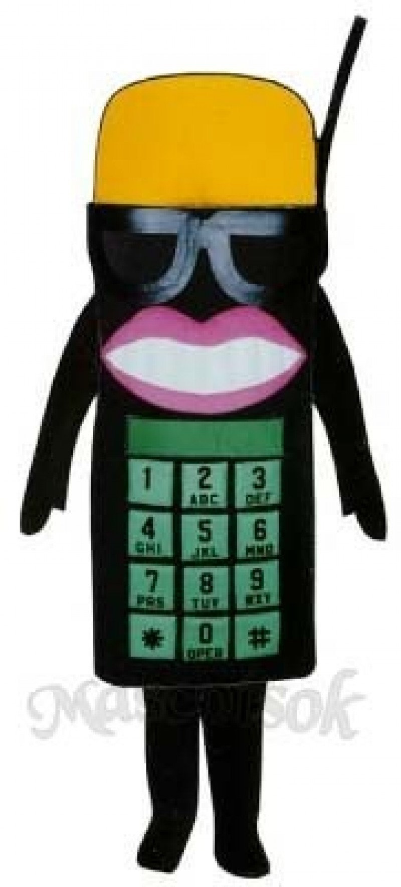 Cell Phone Mascot Costume