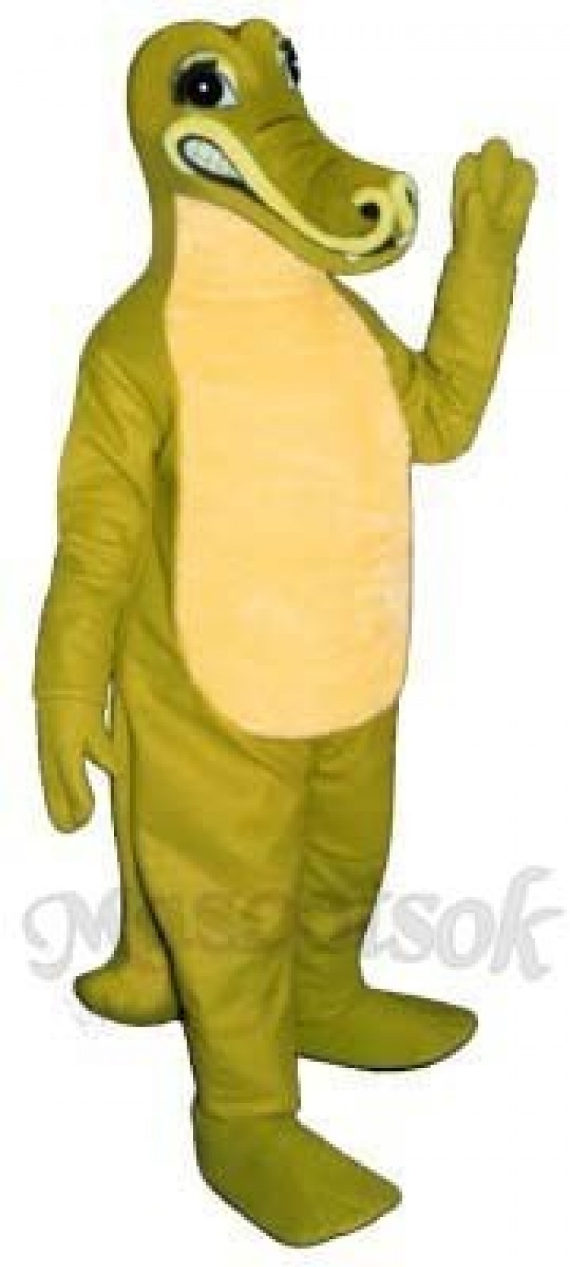 Sneering Crocodile Mascot Costume