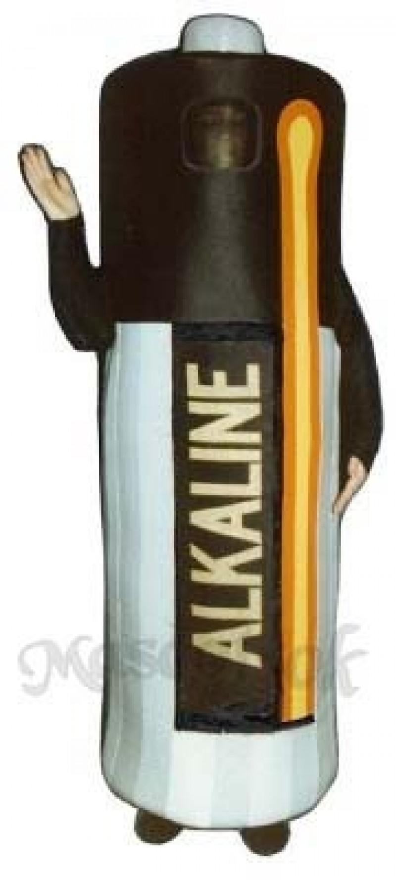 Battery Mascot Costume