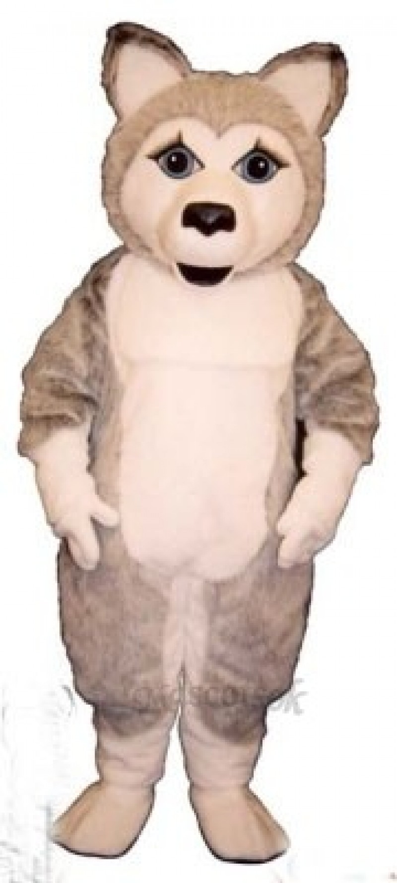 Cute Girl Wolf Mascot Costume