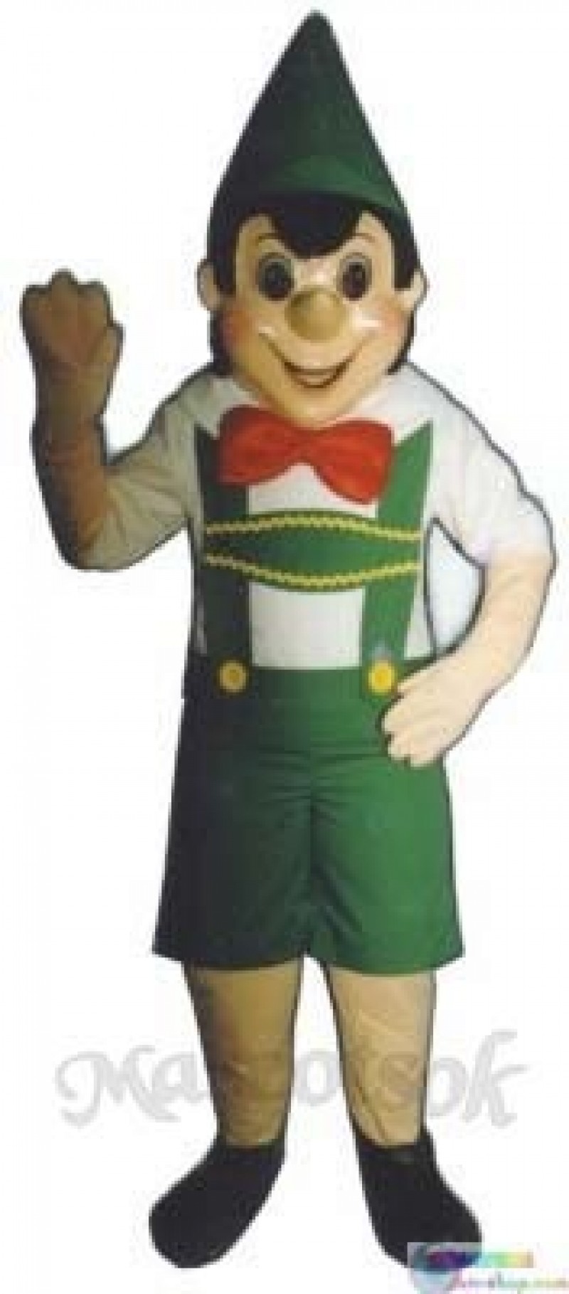 Boy Elf Mascot Costume