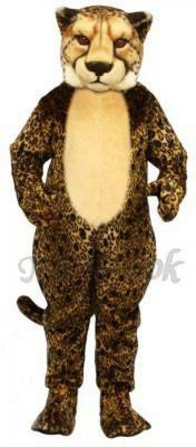 Cute Cheetah Leopard Mascot Costume