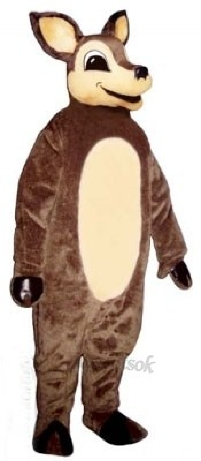 Cute Dingie Deer Mascot Costume