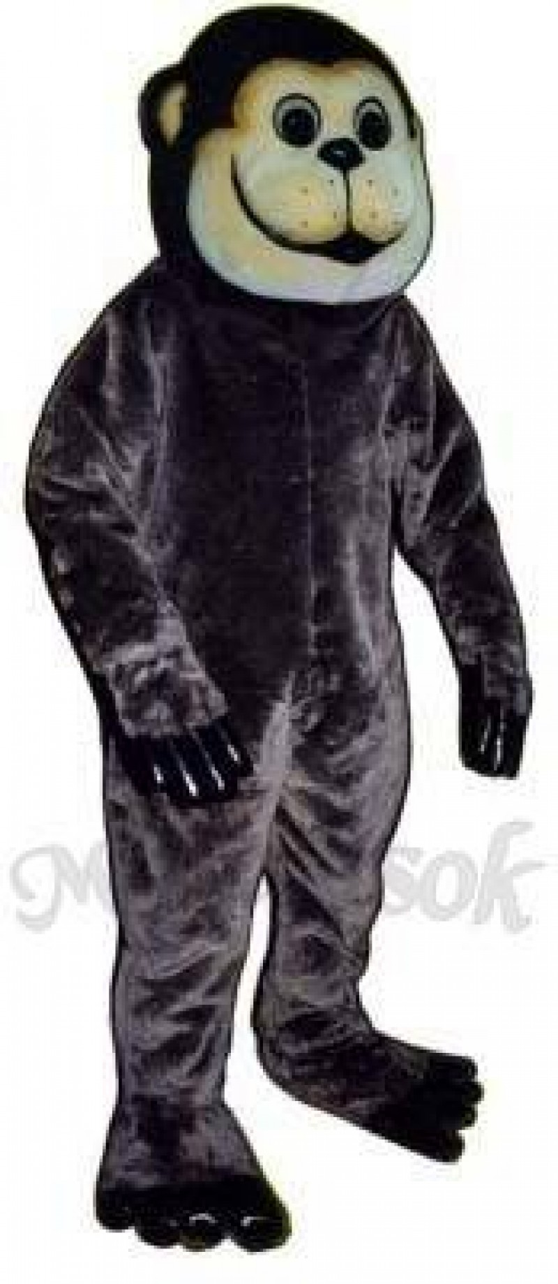 Brown Ape Mascot Costume