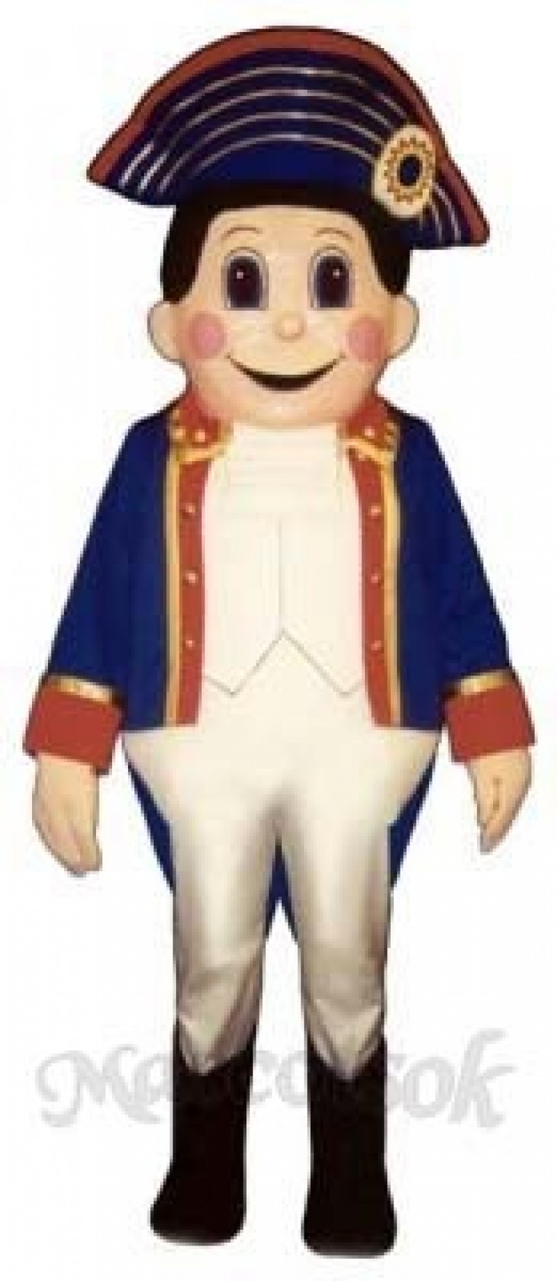 Colonial Boy Mascot Costume