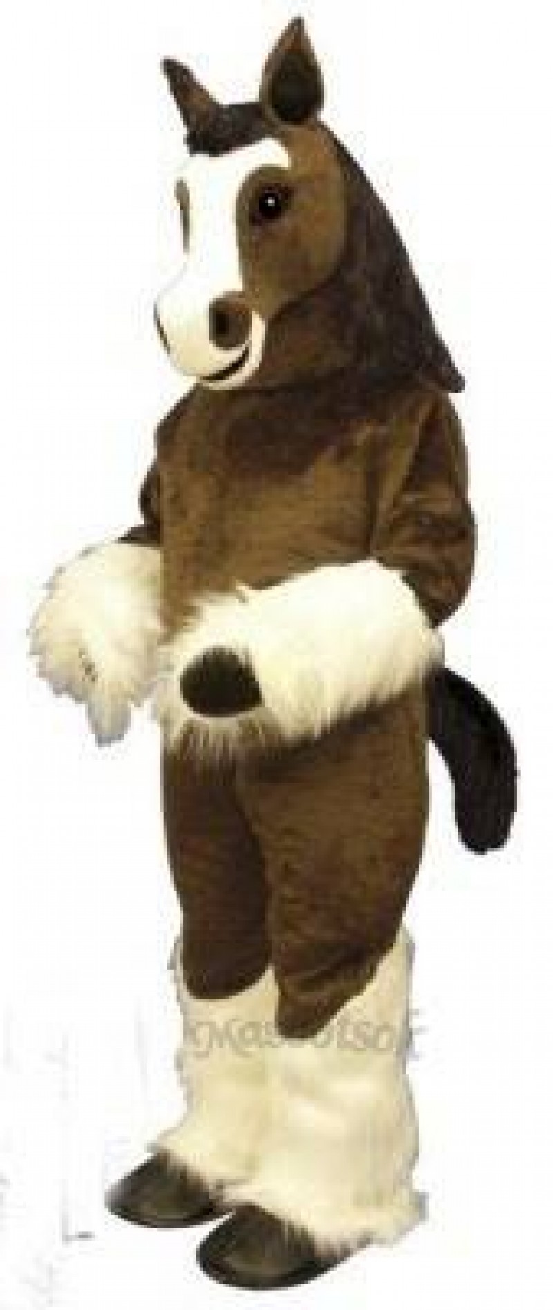 Cute Shirley Shire Horse Mascot Costume