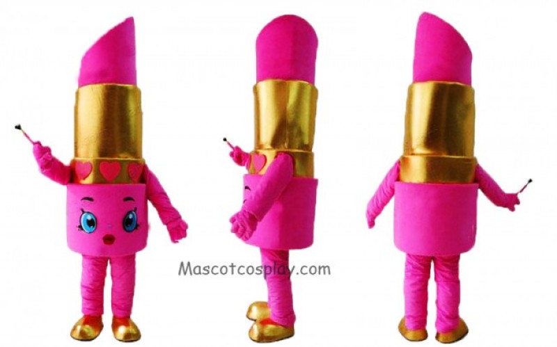 High Quality Lippy Lips Lipstick Mascot Costume