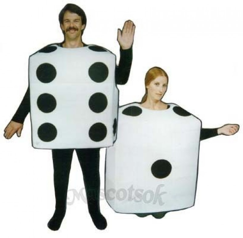 Dice Mascot Costume