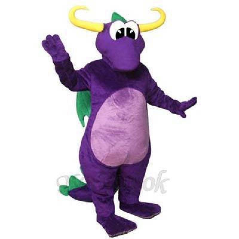 Horned Dragon Mascot Costume