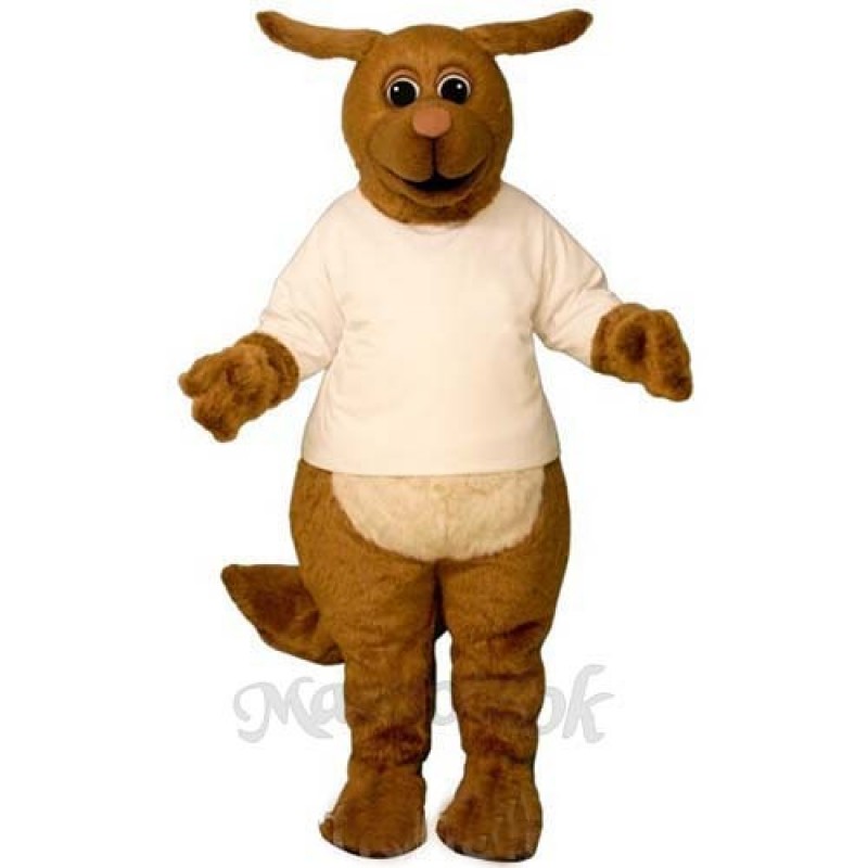 Rhudy Roo Dog with Shirt Mascot Costume