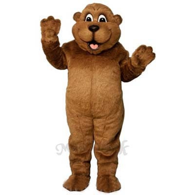 Woody Woodchuck Mascot Costume