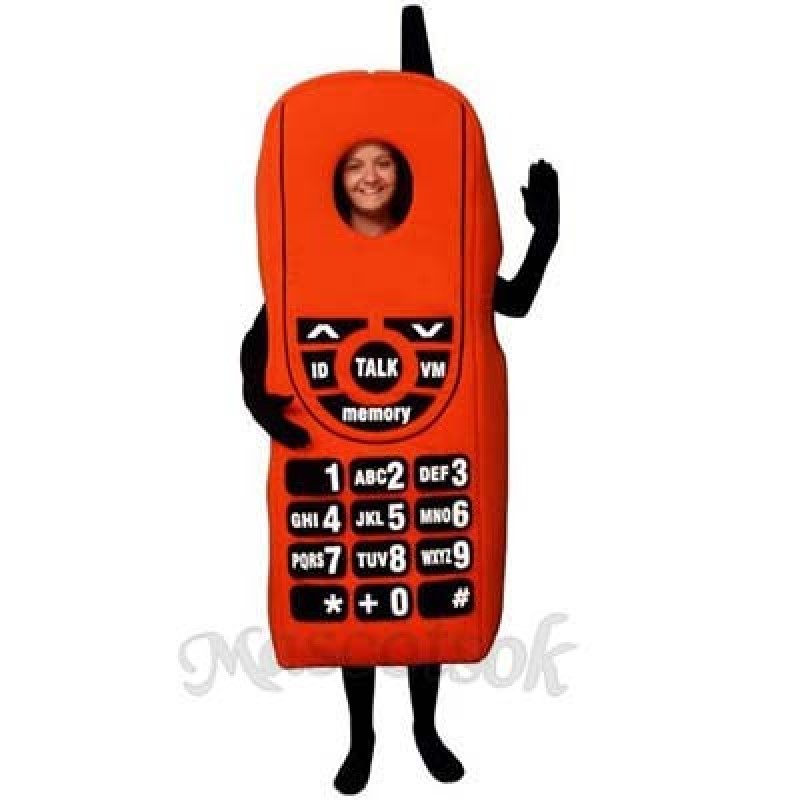 New Cell Phone Mascot Costume