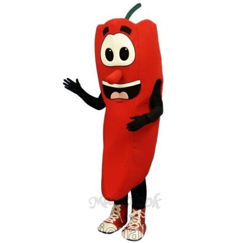 Red Hot Pepper Mascot Costume