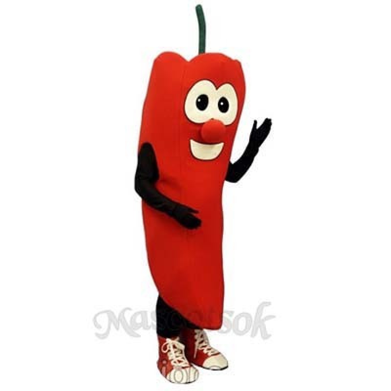 Sunny Red Pepper Mascot Costume